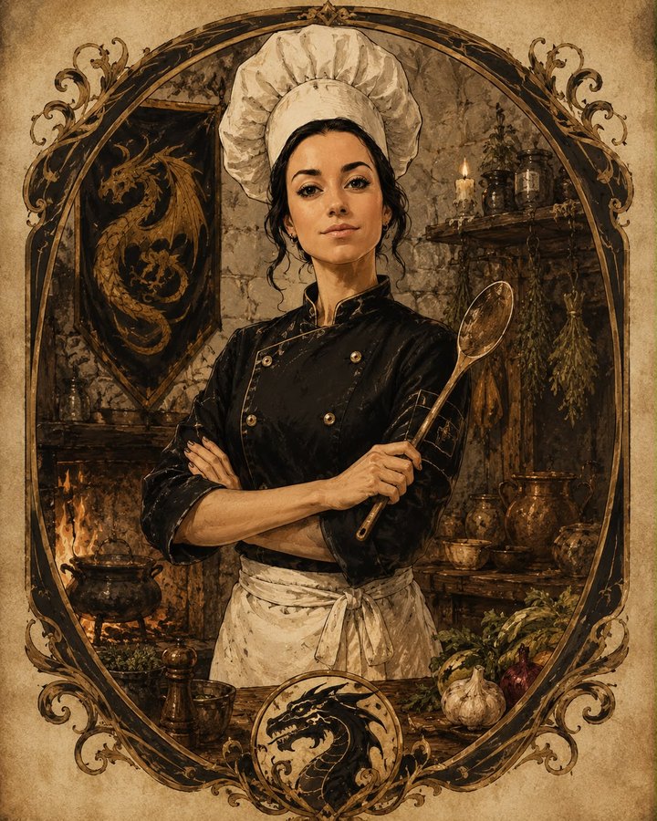 Naomi, chef della Locanda del Drago